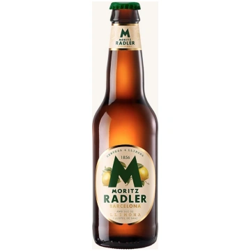 Moritz Radler beer with lemon - Clara (shandy), bo
