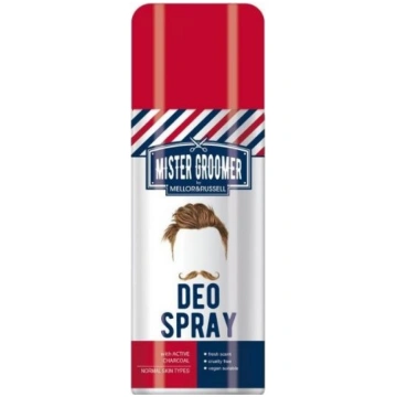 MISTER GROOMER Dezodorants ar aktivēto ogli, 150 m