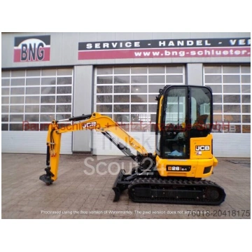 Lietots - JCB 26C-1 Demo