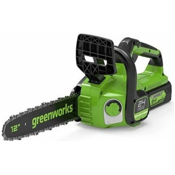 Akumulatora ķēdes zāģis Greenworks GD24CS30, 30 cm