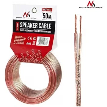Maclean Speaker cable 50m MCTV-511 2x1.5mm2 (MCTV-