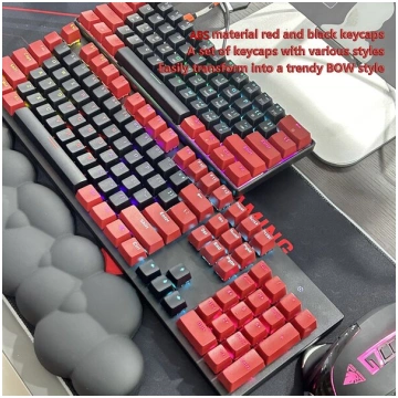 ABS MATERIĀLS 104 TAUSTIŅI, MEHĀNISKĀ TASTATŪRA. N