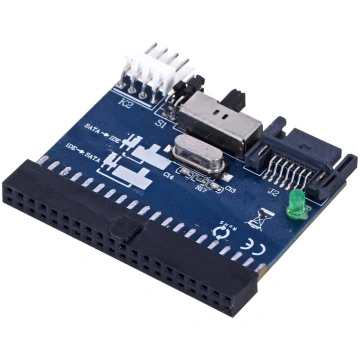 Adapteris Gembird SATA / IDE | SATA-IDE-2 | SATA-I