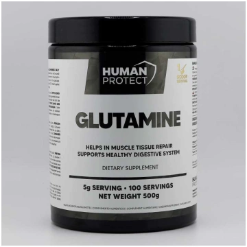 GLUTAMINE 500 g HUMAN PROTECT FitnessPower
