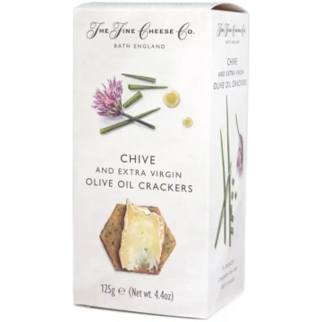 Fine Cheese - Cracker con Erba Cipollina e Olio EV