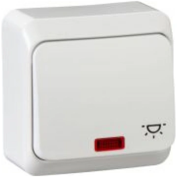 PRIMA - 1pole pushbutton - 10A, locator light, lig