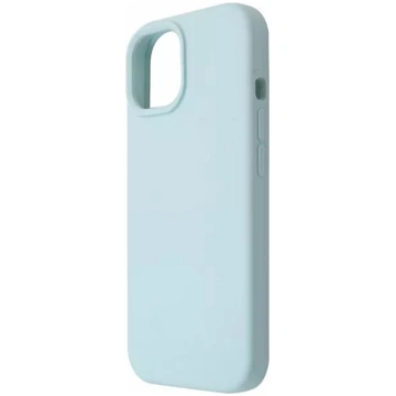 Silikona maciņš just must iPhone 15 gaiši zils Mag