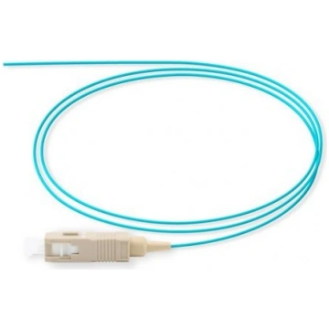 SC/UPC pigtail MM Multimode, OM3, 50/125, LSZH Aqu
