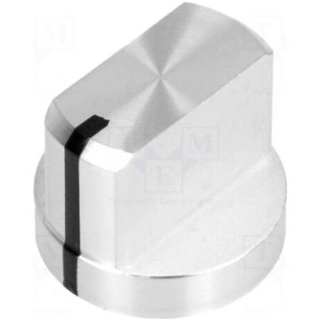 Knob | with flange,with pointer | aluminium | Øsha
