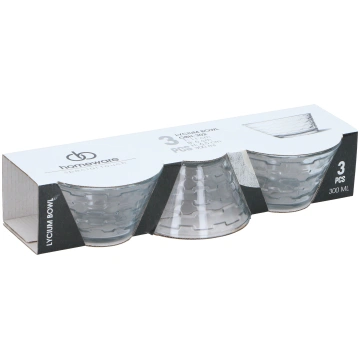 NO BRAND Bļoda, 12 cm, caurspīdīga, 0.3 l