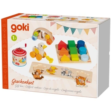 Goki 6561 Gift box - 5 priekšmeti vienā praktiskā