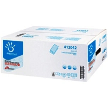 Papīra dvieļi Papernet, V-locījums, 2 slāņi, 23*24