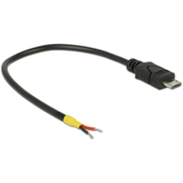 Stromkabel - ohne Stecker bis Micro-USB Typ B (M) 