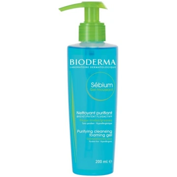 Gel Sebium Moussant Bioderma Eļļainai un jauktai ā