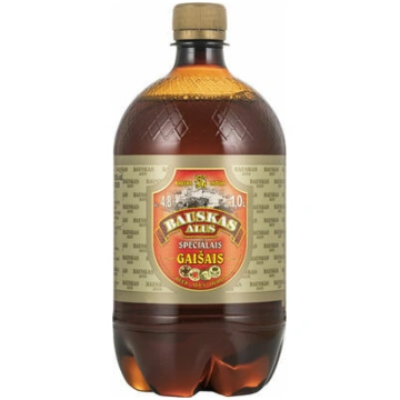 Alus Bauskas speciālais gaišais 4.8% 1l PET