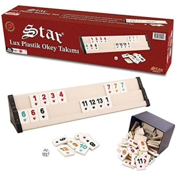 Star Oyun Aletleri Lux Plastic Okey | Plastmasas R
