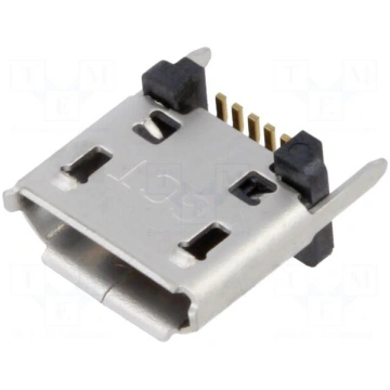 Connector: USB B micro | socket | SMT | PIN: 5 | v