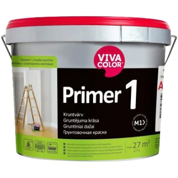 Krāsas gruntēšanai Vivacolor Primer 1, balta, 2.7 