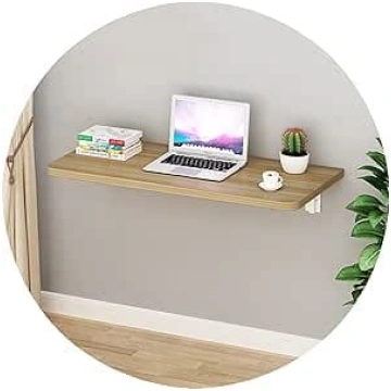 Folding Dining Table Wall Mounted Small Narrow Des