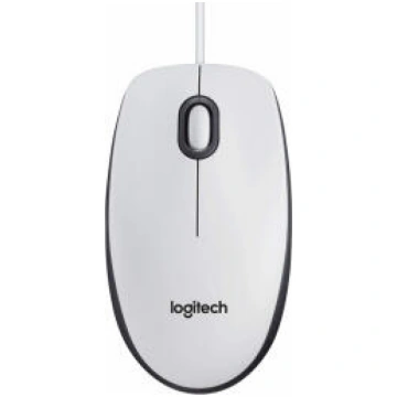 Logitech Datorpele Logitech M100 White