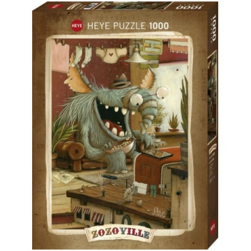 Heye Puzzle 1000 pieces - Zozoville Laundry day ( 