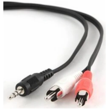 Kabelis Gembird 3.5mm Jack - 2x RCA 0.2m (CCA-458/