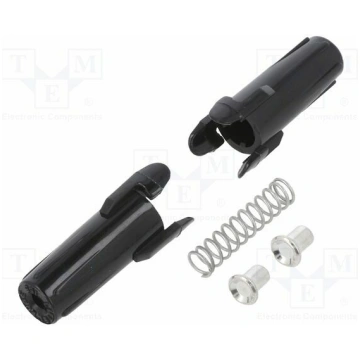 Fuse holder; 6.3x32mm; Imax: 20A; Urated: 32V; Lea