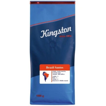 Kafijas pupiņas"Brazil Santos",1 kg. Kingston Coff