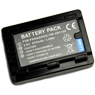 Panasonic VW-VBY100 battery | DV00DV1387 | 4775341
