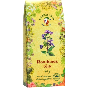 RŪĶĪŠU TĒJA Raudenes beramā tēja, 40 g