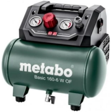 Kompresors BASIC 160-6 W OF oil free, Metabo 60150