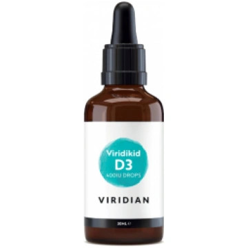 VIRIDIAN Viridikid D3 400iu pilieni, 30 ml
