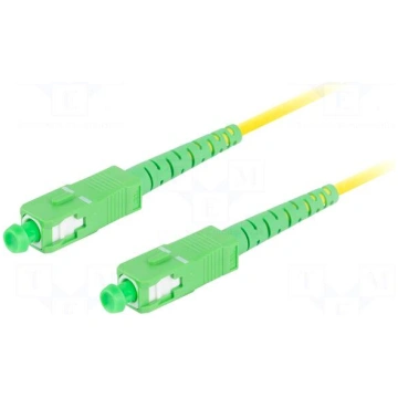 Fiber patch cord | SC/APC,both sides | 3m | 9/125u
