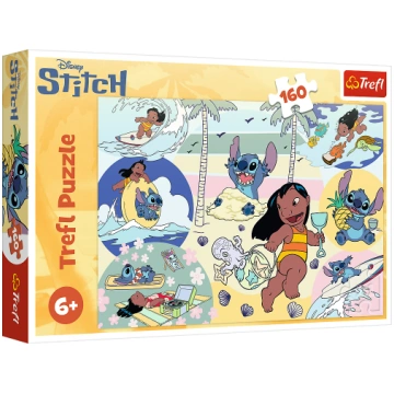 TREFL DISNEY STITCH Puzle Lilo un Stičs, 160 gab. 