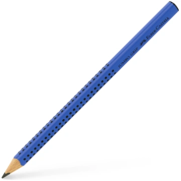 Zīmulis Faber-Castell Jumbo Grip B, zils korpuss F