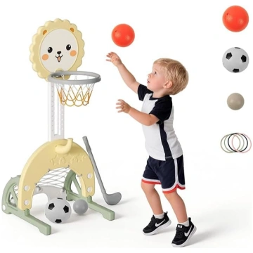 4-in-1 bērnu basketbola grozu komplekts, augstumā 
