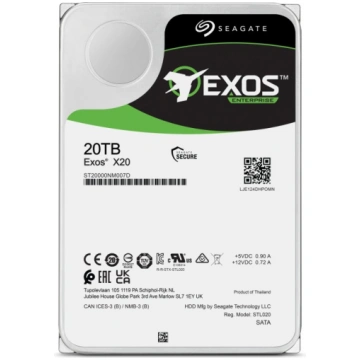 Servera cietais disks (HDD) Seagate Exos X20 ST200