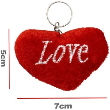 PORTACHIAVI CUORE CON SCRITTA