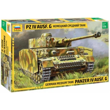 Zvezda Panzer IV Ausf.G (3674) Z 3674