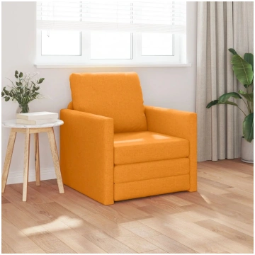 Dīvāns-gulta VidaXL modelis 4106629 2‑1 tumši dzel