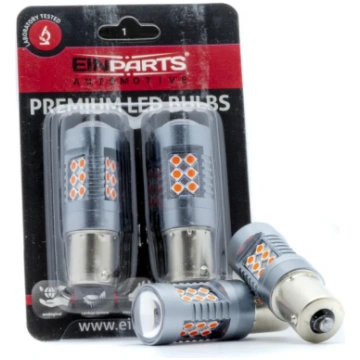 EPL290 P21W 24 SMD 3030 RED CANBUS - 2 pcs EPL290