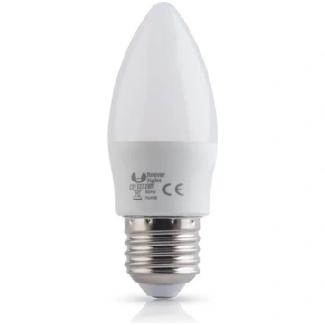 Bulb LED C37 E27 7W 230V warm white (61172) Foreve