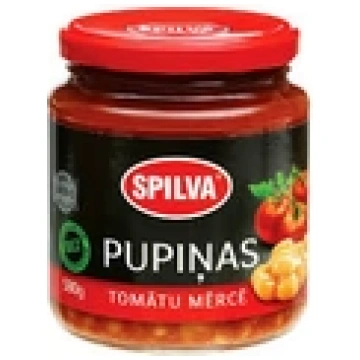 Pupiņas tomātu mērcē 580g Spilva (mērvienība: gb)
