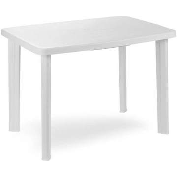 Galds Faretto 102x68 cm, balts