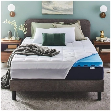 Sleep Innovations Memory Foam Double Layer 4" Matt