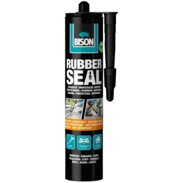 Bison RUBBER SEAL 310g Hidroizolējoša mastika