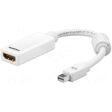 Adapter | mini DisplayPort plug,HDMI socket Goobay