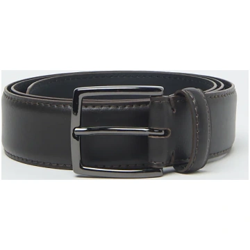 Genuine leather belt Bark brown / 120