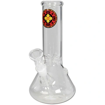 Ice Bong Mandala 21cm - Black Leaf