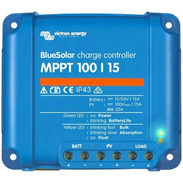 MPPT saules lādētāja kontrolieris Victron Energy B